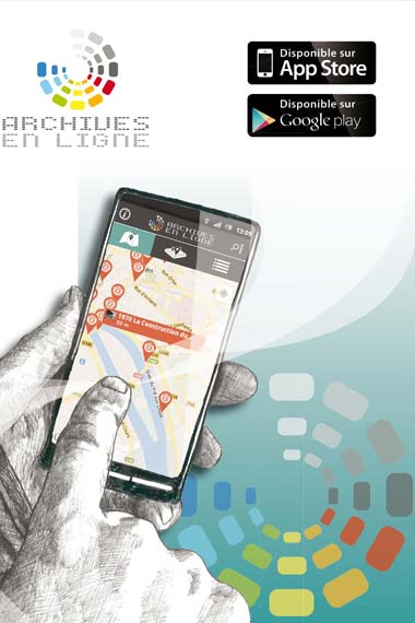 Application Archives en ligne © Hélène Lefrançois Application Archives en ligne © Hélène Lefrançois